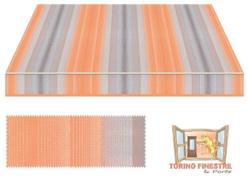 Tende da sole Tempotest Fantasia Rosso 5001/26