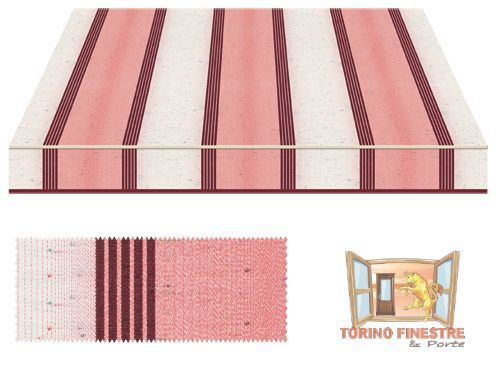 Tende da sole Tempotest Fantasia Rosso 5071/85