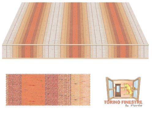 Tende da sole Tempotest Fantasia Rosso 5072/88