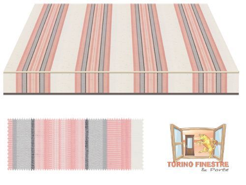 Tende da sole Tempotest Fantasia Rosso 5303/15