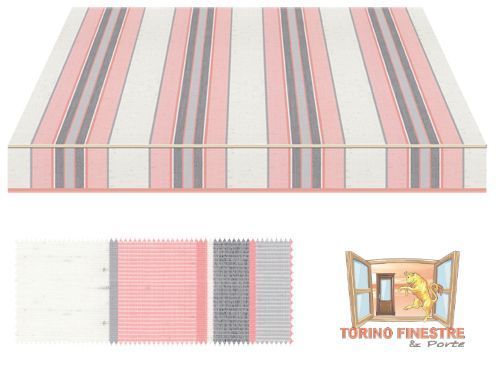 Tende da sole Tempotest Fantasia Rosso 5304/15