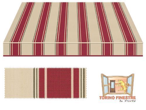 Tende da sole Tempotest Fantasia Rosso 635/11