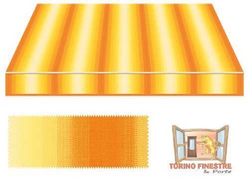 Tende da sole Tempotest Fantasia Rosso 770/55