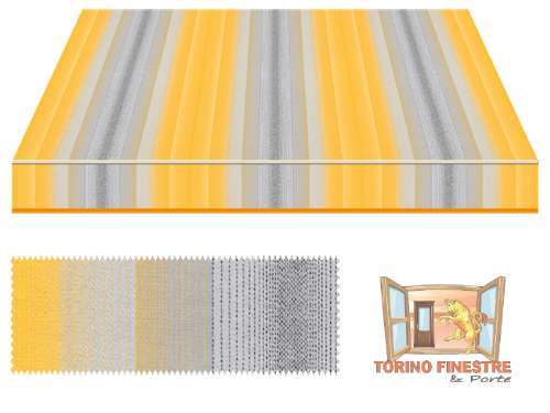 Tende da sole Tempotest gialli 5001/12