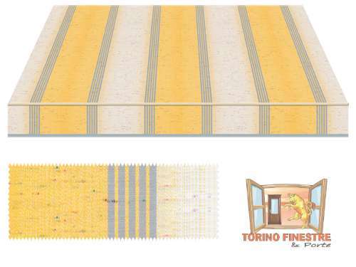 Tende da sole Tempotest gialli 5071/82