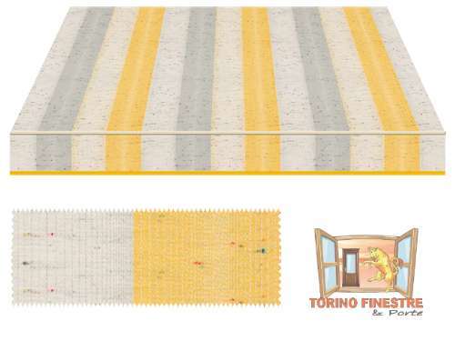 Tende da sole Tempotest gialli 5073/82 Tende da sole Tempotest gialli 5073/82