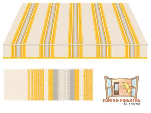 Tende da sole Tempotest gialli 5118/62 Tende da sole Tempotest gialli 5118/62