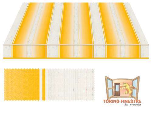Tende da sole Tempotest gialli 5231/12