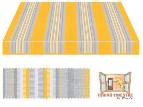 Tende da sole Tempotest gialli 636/12