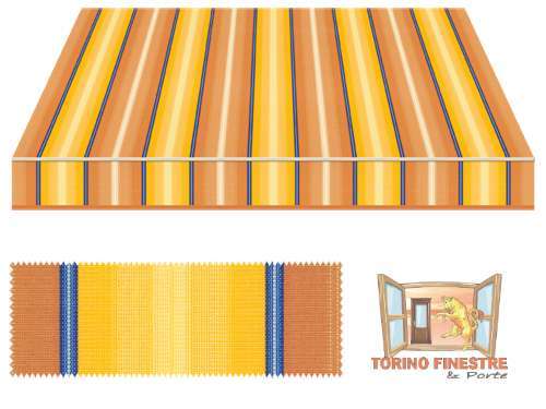 Tende da sole Tempotest gialli 773/54