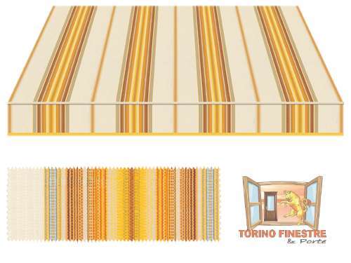 Tende da sole Tempotest gialli 774/58