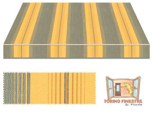 Tende da sole Tempotest gialli 939/12