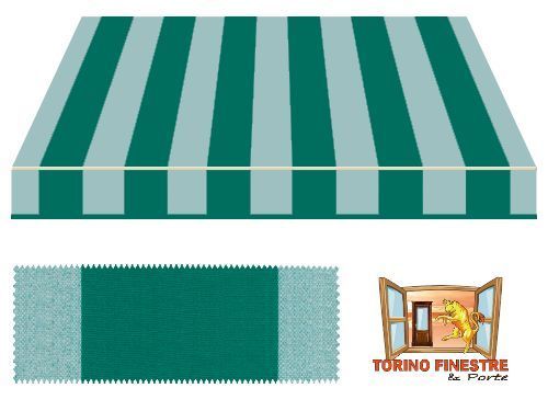 Tende da sole Tempotest Righe Pari 40