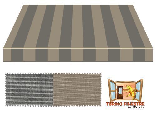 Tende da sole Tempotest Righe Pari 5369