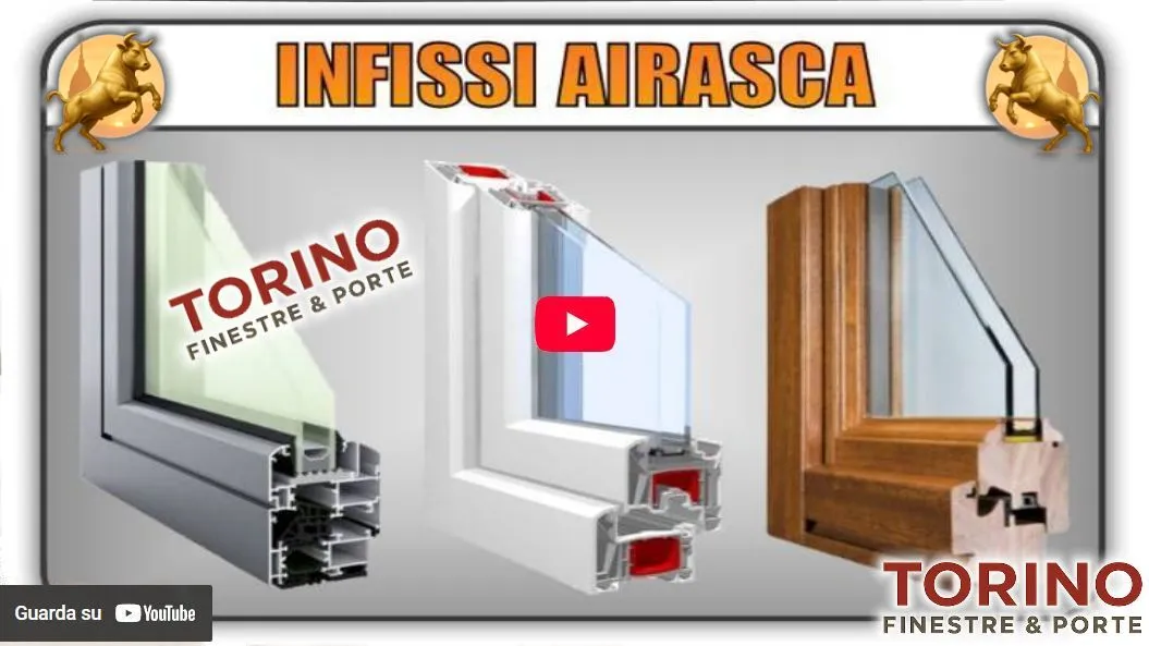 Video Torino Finestre: infissi serramenti finestre pvc legno alluminio Airasca