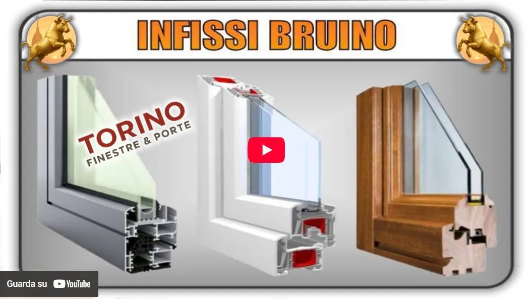 Video Torino Finestre: infissi serramenti finestre pvc legno alluminio Bruino