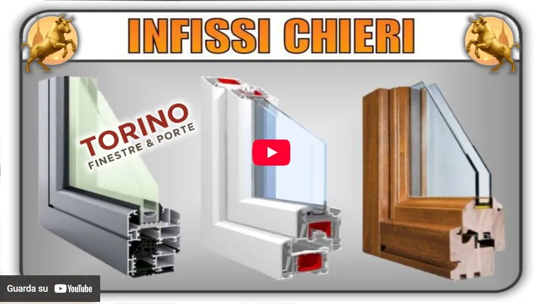Video Torino Finestre: infissi serramenti finestre pvc legno alluminio Chieri
