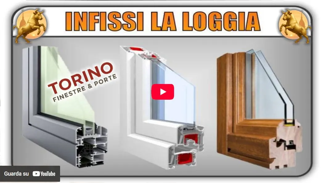 Video Torino Finestre: infissi serramenti finestre pvc legno alluminio La Loggia