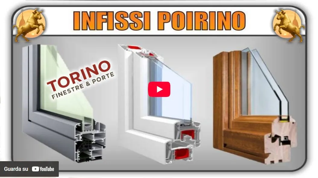 Video Torino Finestre: infissi serramenti finestre pvc legno alluminio Poirino