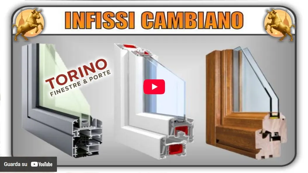 Video Torino Finestre: infissi serramenti finestre pvc legno alluminio Cambiano