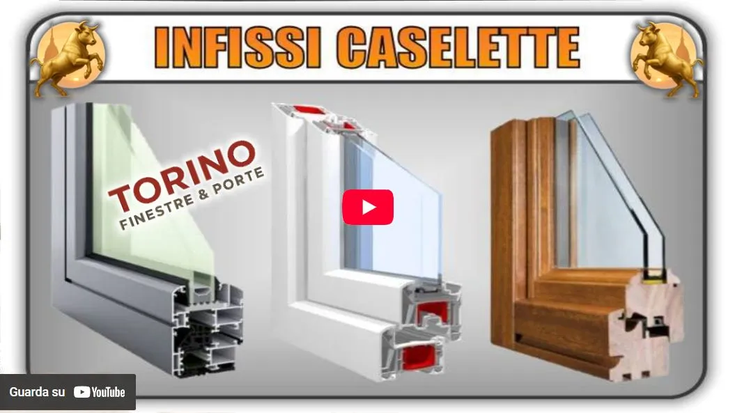 Video Torino Finestre: infissi serramenti finestre pvc legno alluminio Caselette