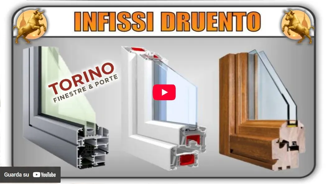 Video Torino Finestre: infissi serramenti finestre pvc legno alluminio Druento