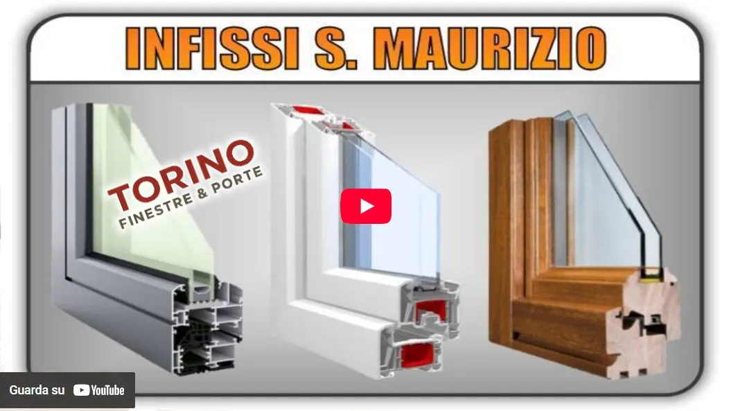 Video Torino Finestre: infissi serramenti finestre pvc legno alluminio San Maurizio Canavese