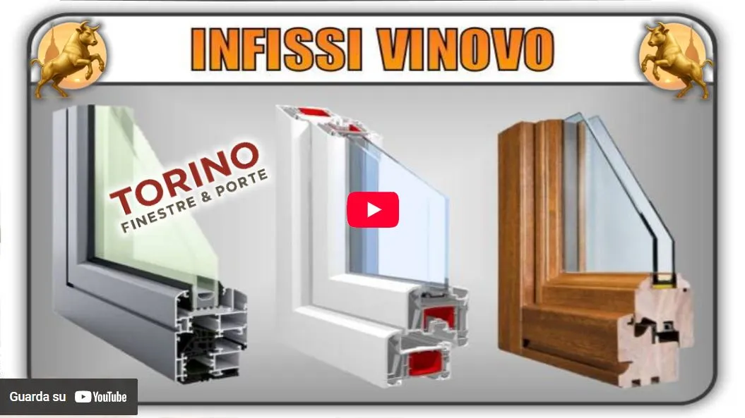 Video Torino Finestre: infissi serramenti finestre pvc legno alluminio Vinovo