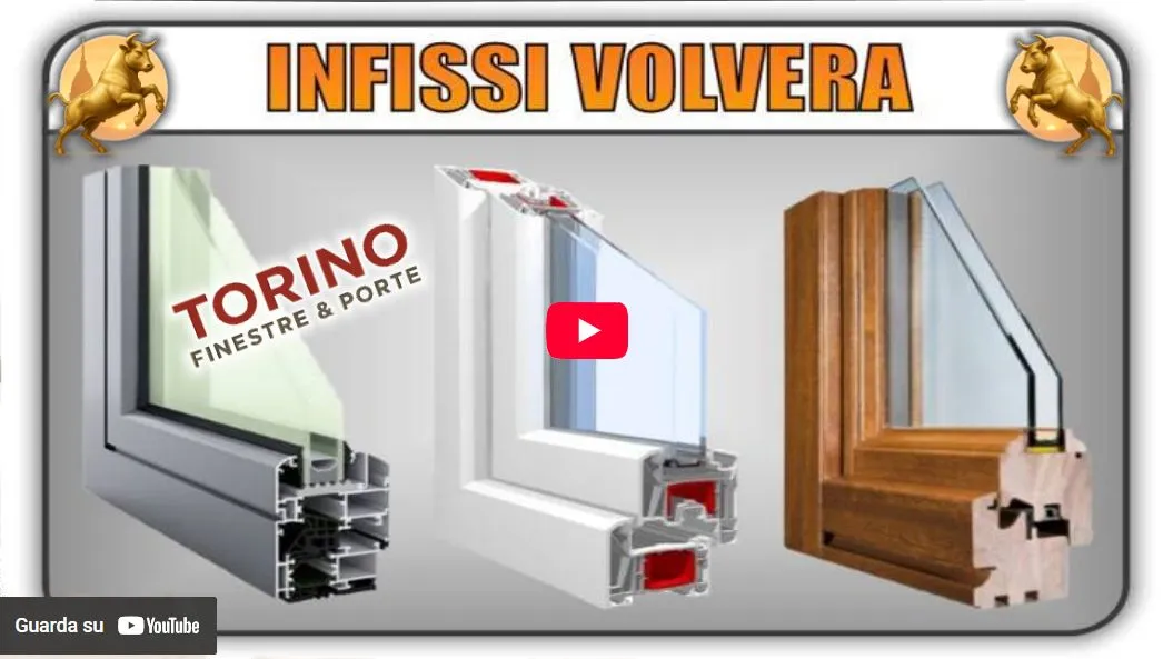 Video Torino Finestre: infissi serramenti finestre pvc legno alluminio Volvera