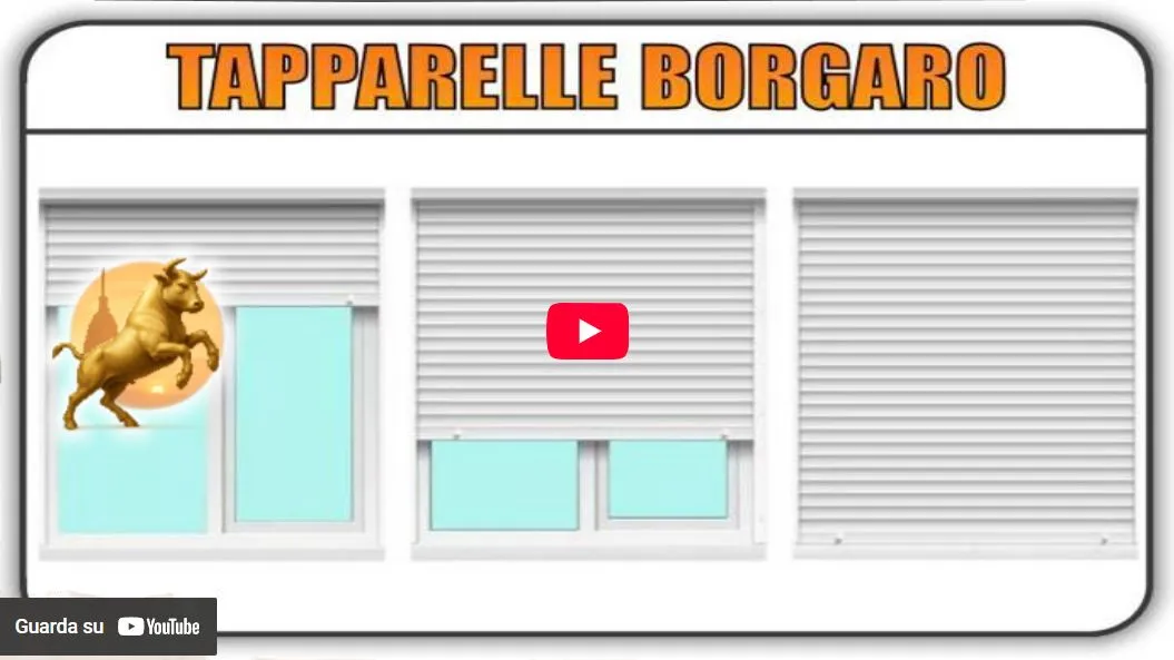 Video Torino Finestre: Tapparelle Borgaro Torinese