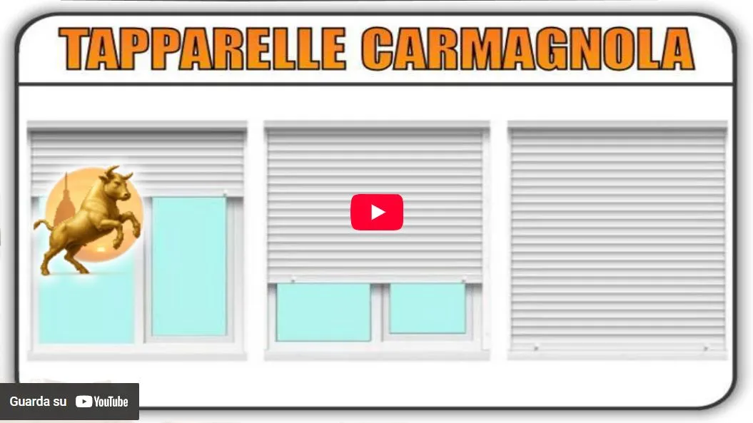 Video Torino Finestre: Tapparelle Carmagnola