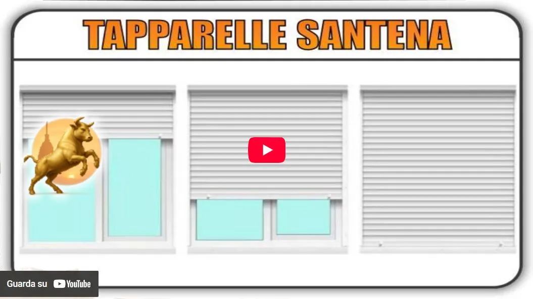 Video Torino Finestre: Tapparelle Santena