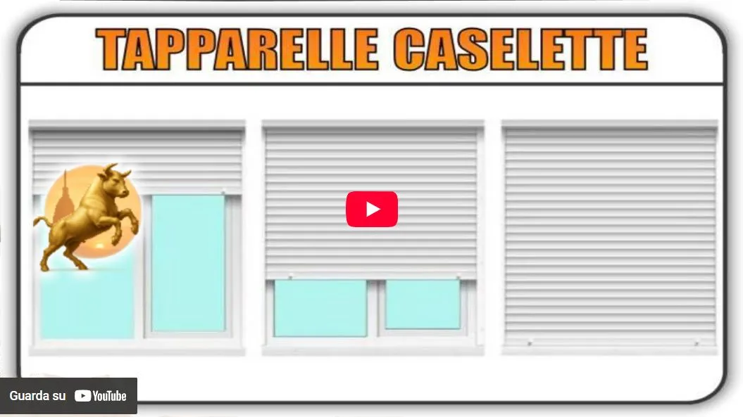 Video Torino Finestre: Tapparelle Caselette