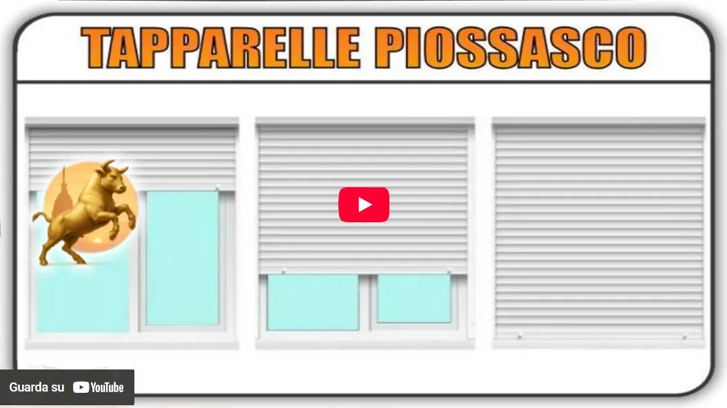 Video Torino Finestre: Tapparelle Piossasco