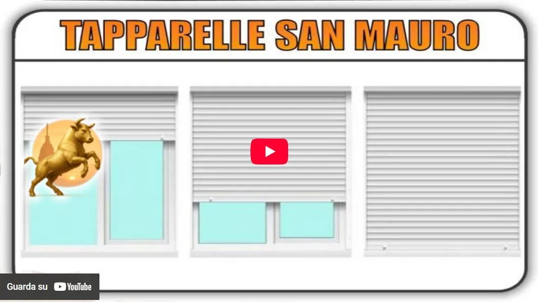 Video Torino Finestre: Tapparelle San Mauro Torinese