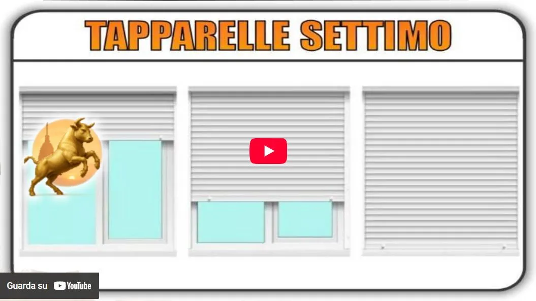 Video Torino Finestre: Tapparelle Settimo Torinese