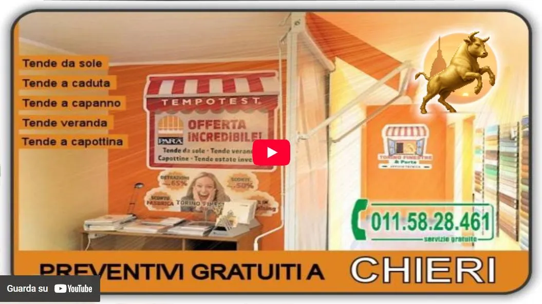 Video Torino Finestre: Tende da Sole Chieri