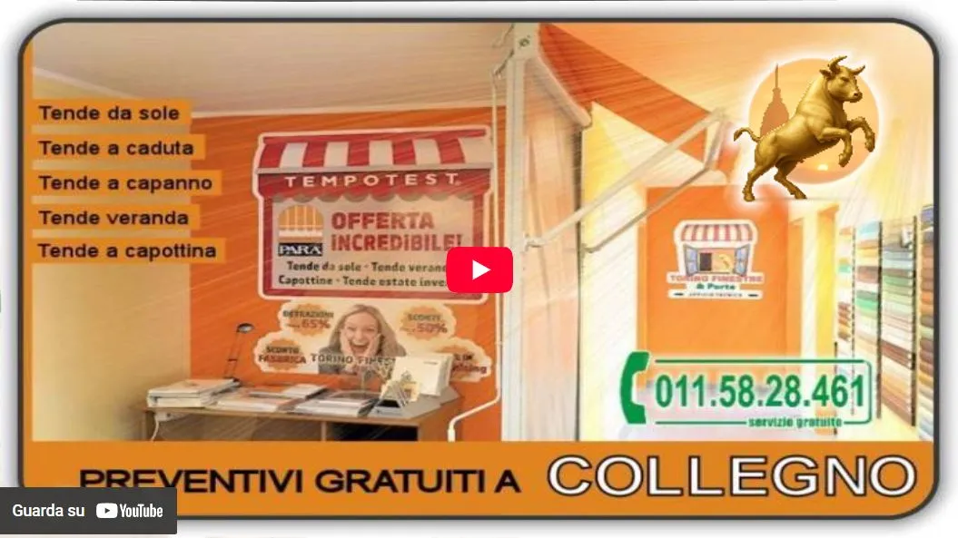Video Torino Finestre: Tende da Sole Collegno
