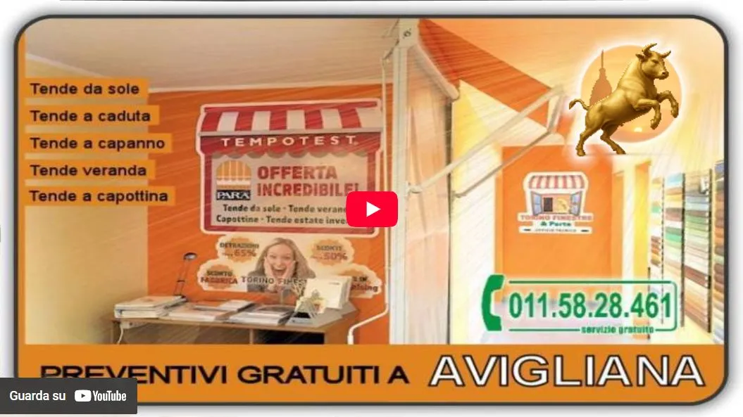 Video Torino Finestre: Tende da Sole Avigliana
