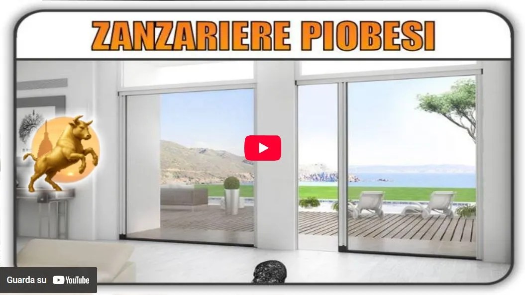 Video Torino Finestre: Zanzariere Piobesi Torinese