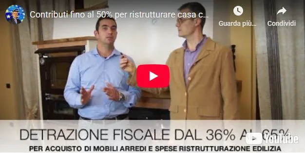 Contributi fino al 50% per ristrutturare casa con le detrazioni fiscali irpef anche per arredi