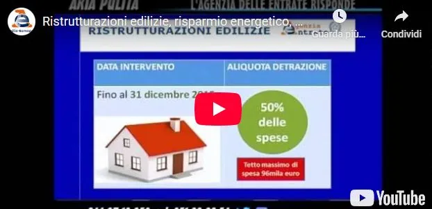 Ristrutturazioni edilizie, risparmio energetico, bonus mobili: il punto sulle agevolazioni